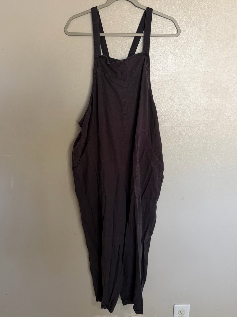 Universal Thread Relaxed Black Overalls